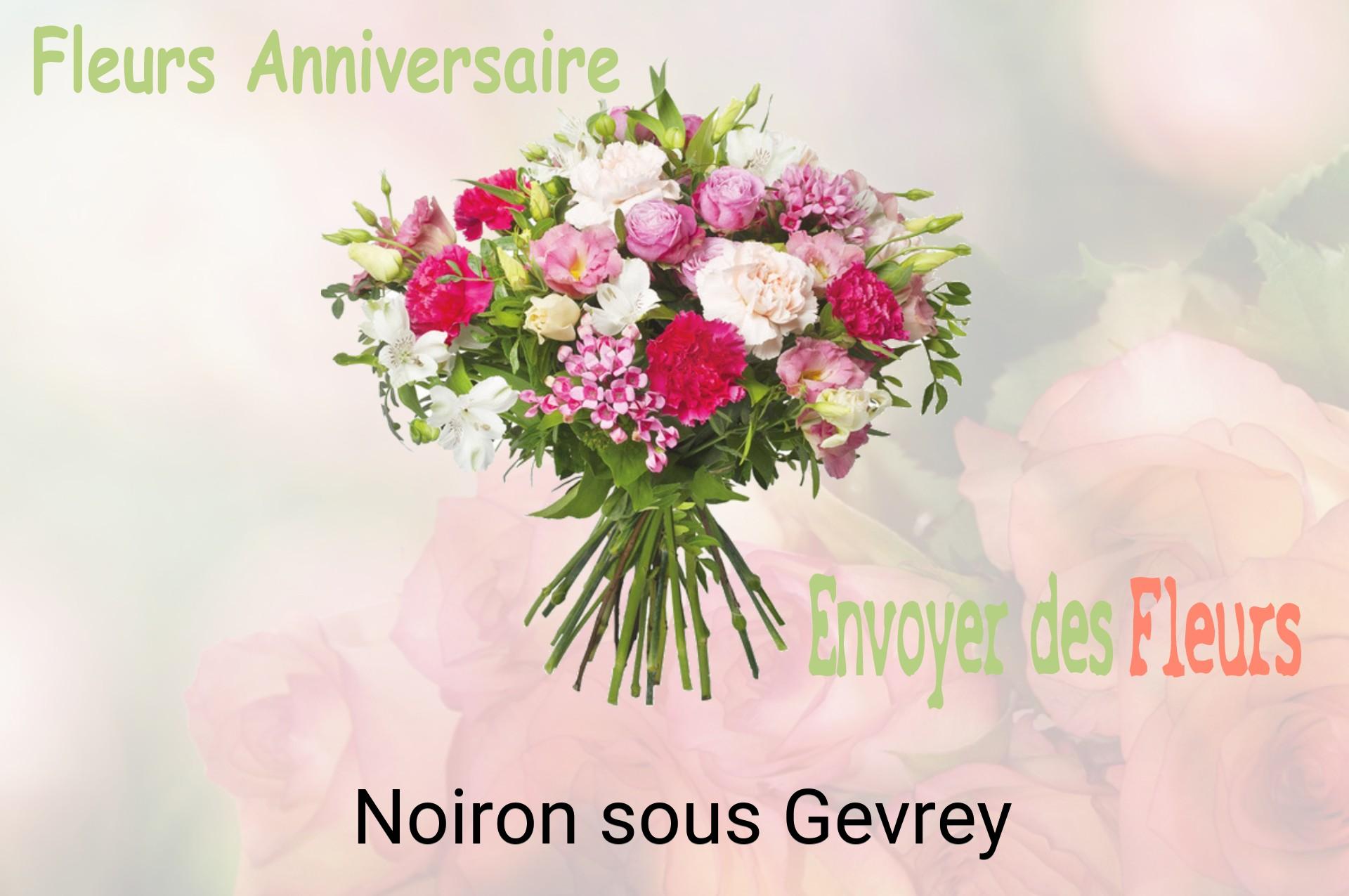 Bouquet de fleurs d’anniversaire livré à Noiron-sous-Gevrey