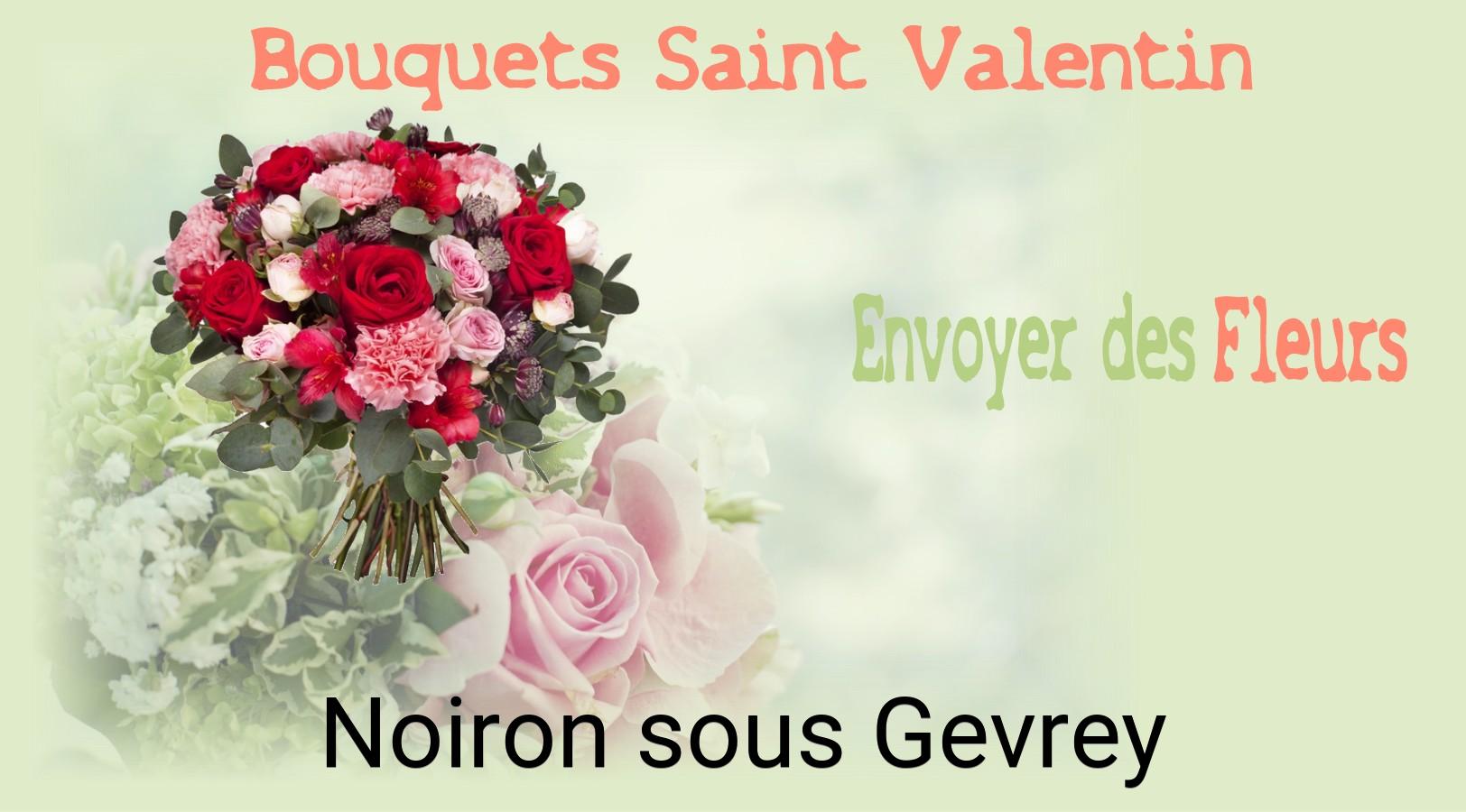 Roses de Saint-Valentin livrées à Noiron-sous-Gevrey